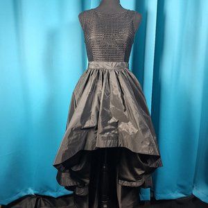 BeBe GOWN LONG DRESS SIZE 4P BLACK